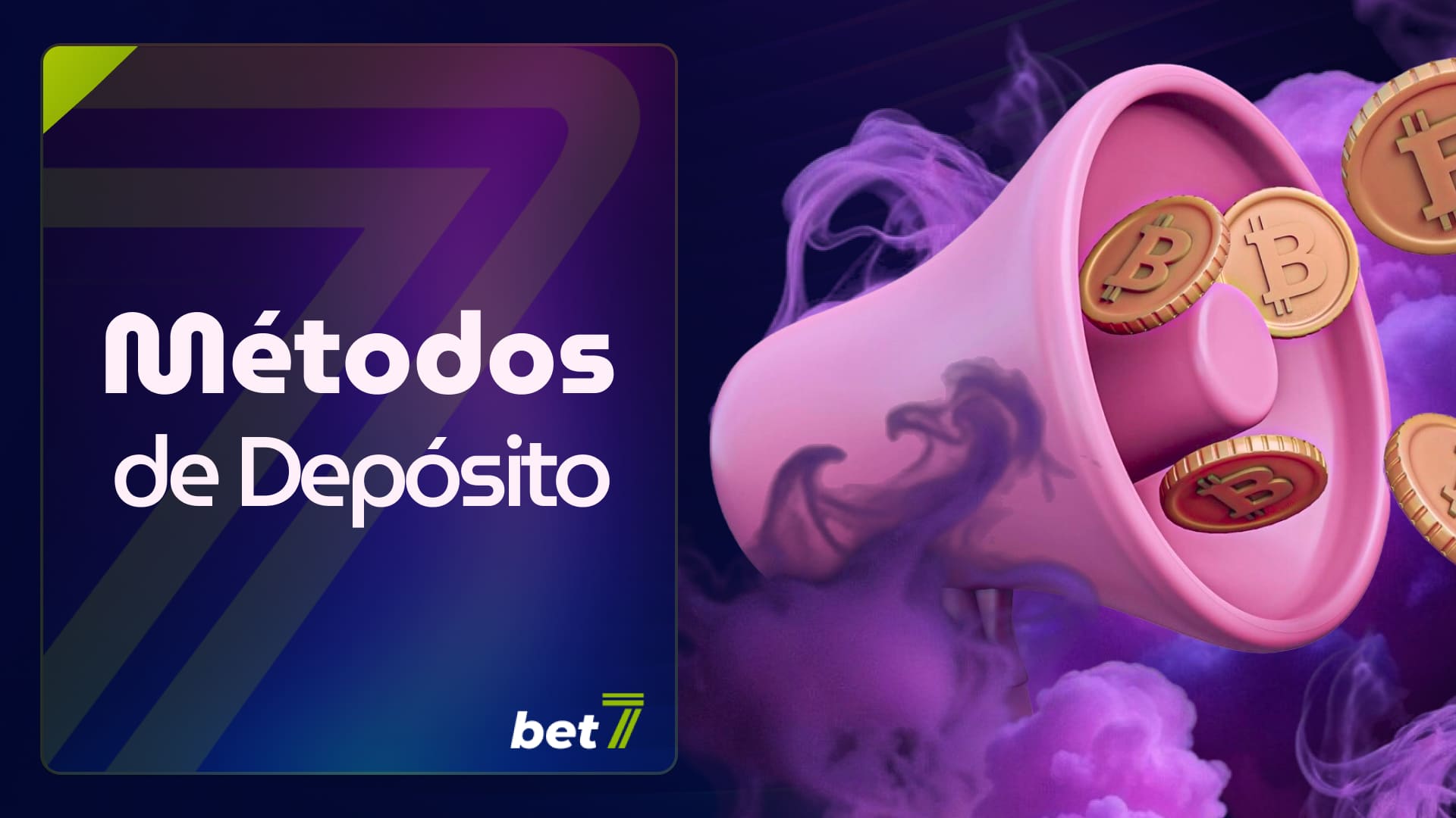 A Bet7 Brasil oferece informações completas sobre métodos de depósito, com diversas opções para realizar um depósito.