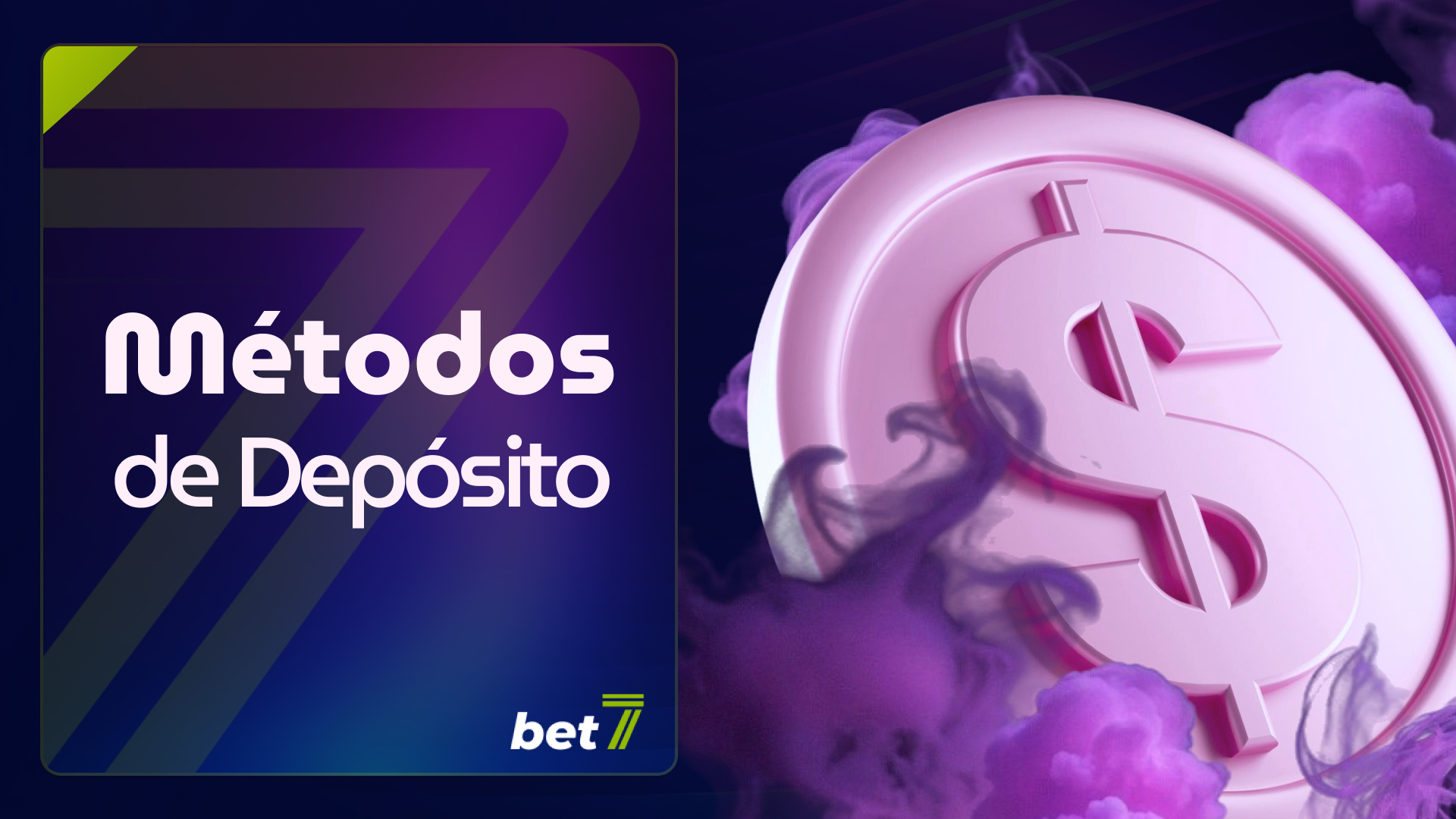 A Bet7 Brasil oferece informações completas sobre métodos de depósito, com diversas opções para realizar um depósito.