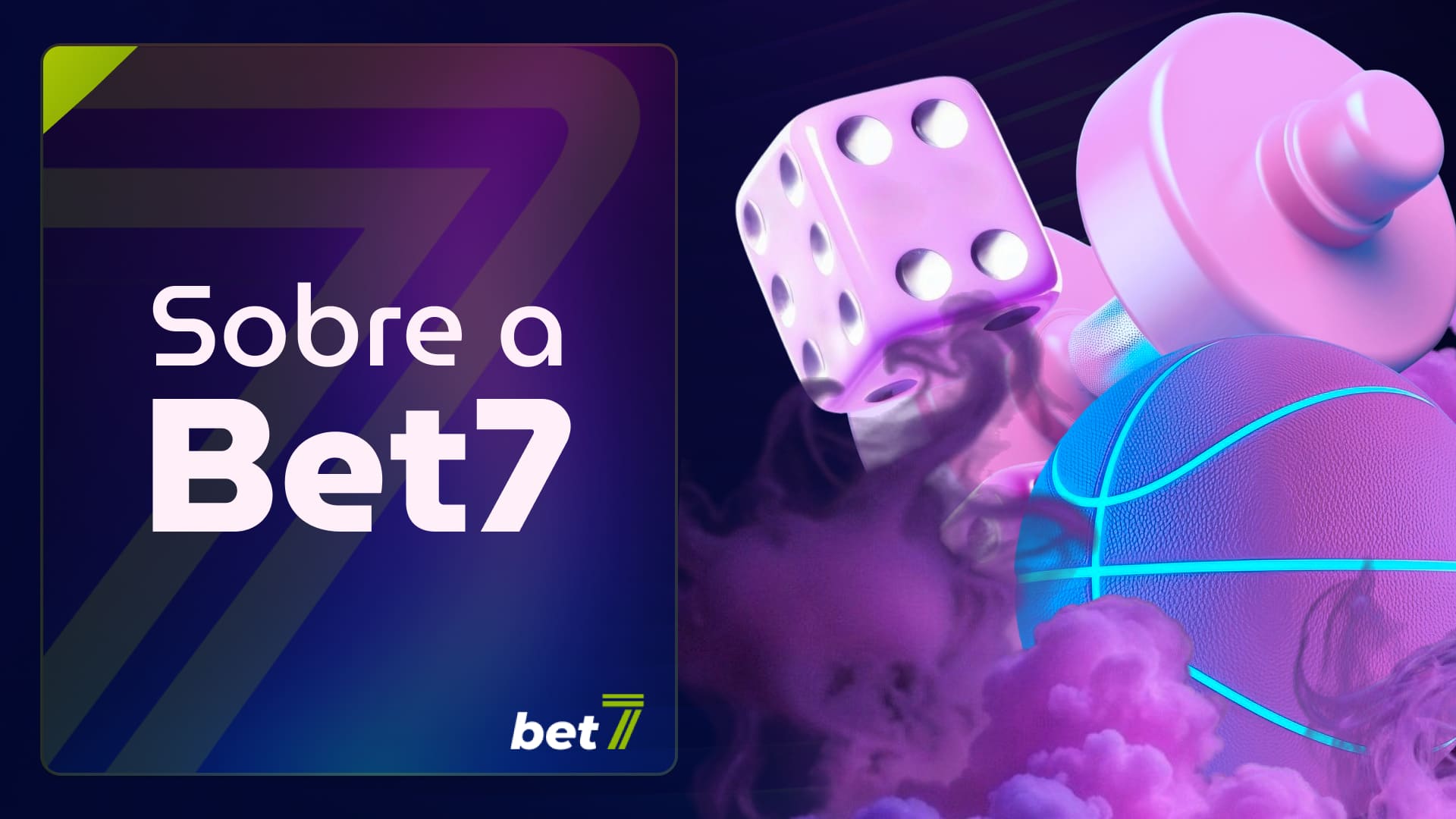 Informações gerais sobre a plataforma da Bet7 Brasil, jogos de cassino, apostas esportivas e eSports.
